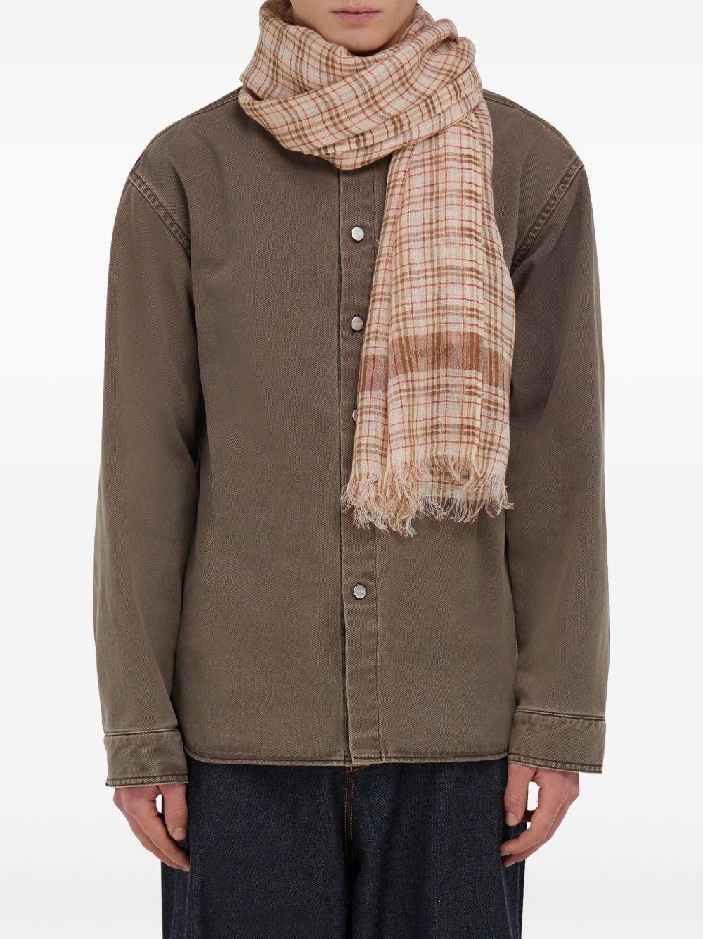 tartan scarf - 4