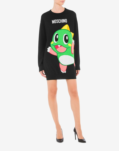 Moschino CHINESE NEW YEAR WOOL DRESS outlook