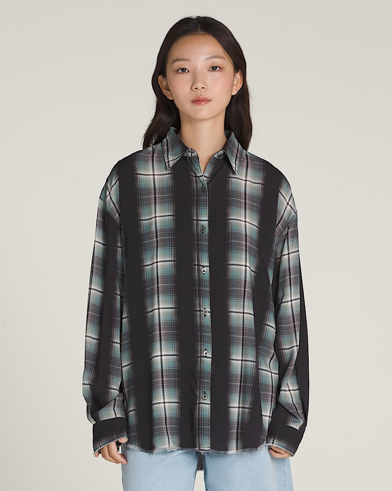 Vans Gillian Plaid Button Up Shirt outlook