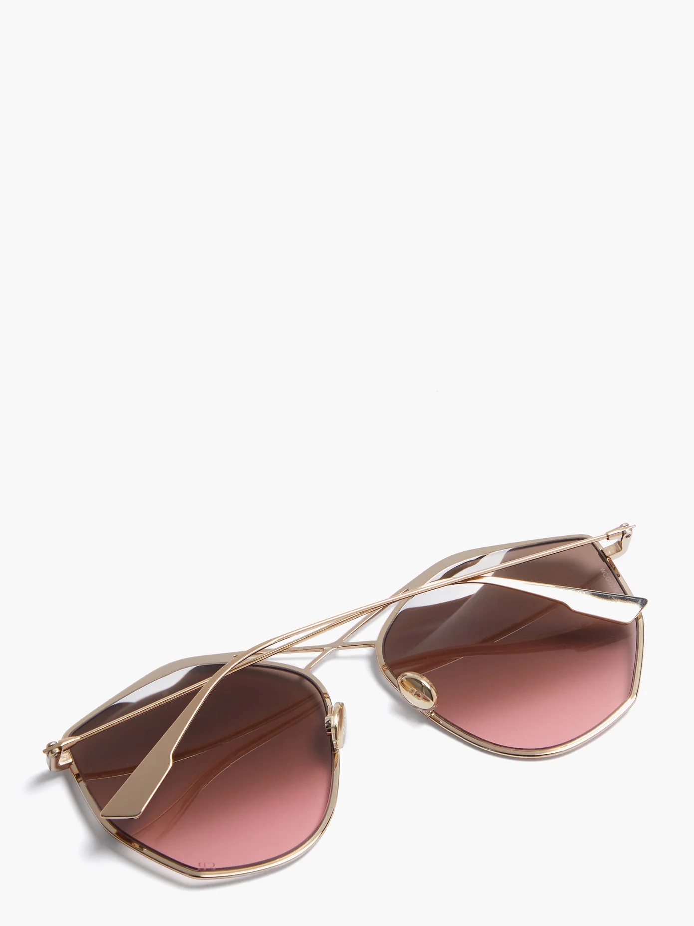 DiorStellaire4 hexagonal metal sunglasses - 4