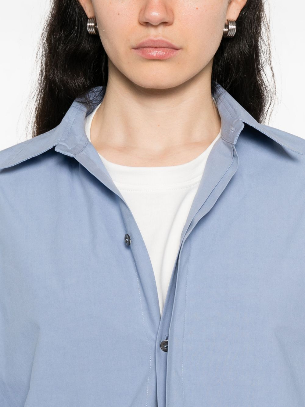 Breton buttoned-up bell-sleeve shirt - 5