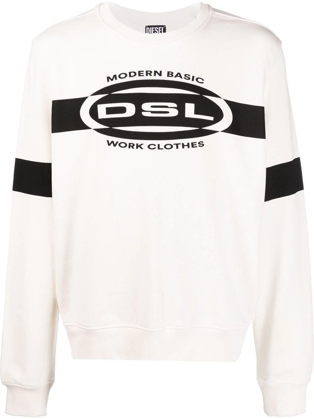 Modern Basic crew-neck sweatshirt - 1