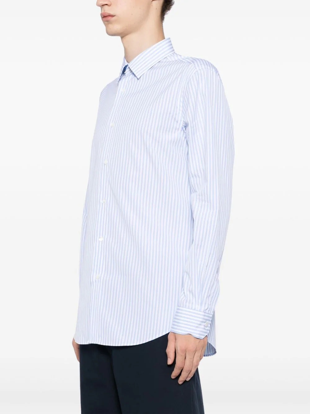 TAILORED-FIT STRIPE SHIRT - 3