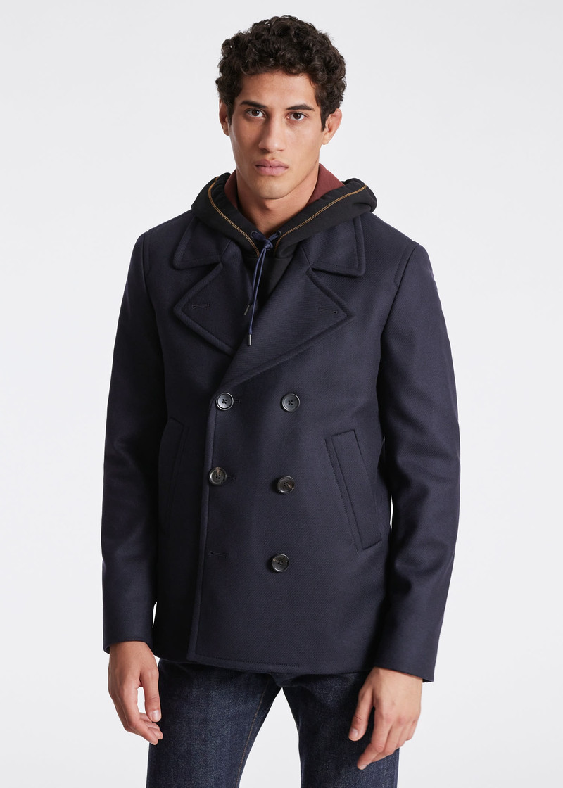 Wool-Cashmere Pea Coat 5