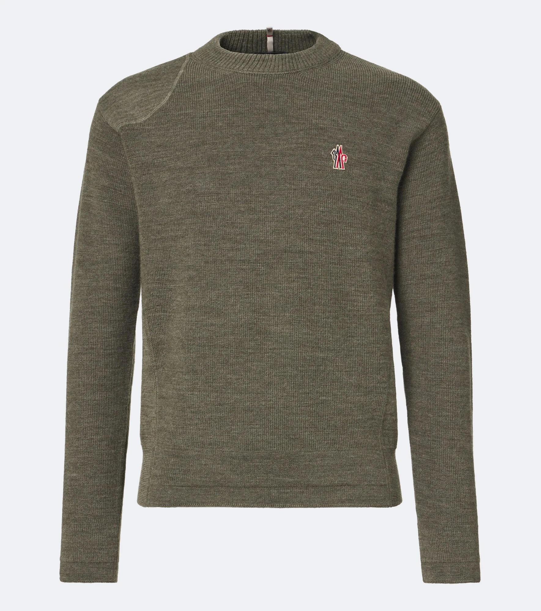Logo virgin wool sweater - 1