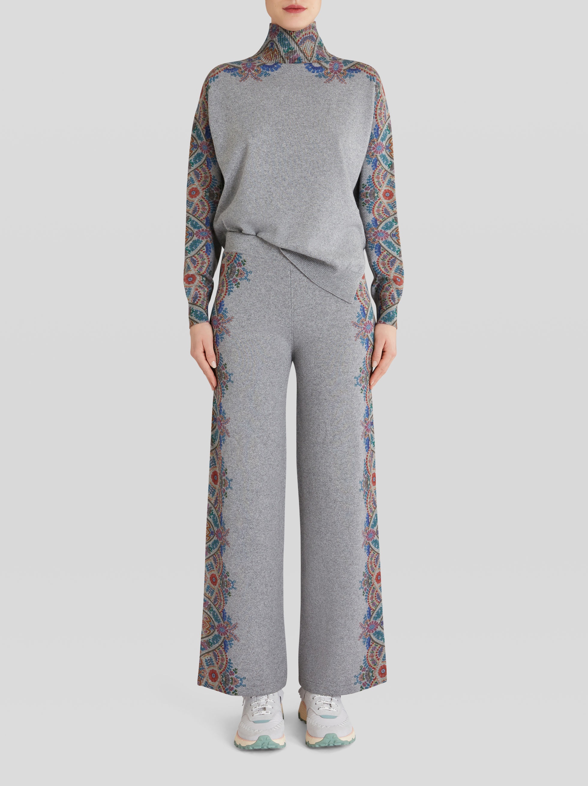 JERSEY JOGGING TROUSERS WITH PRINT - 3