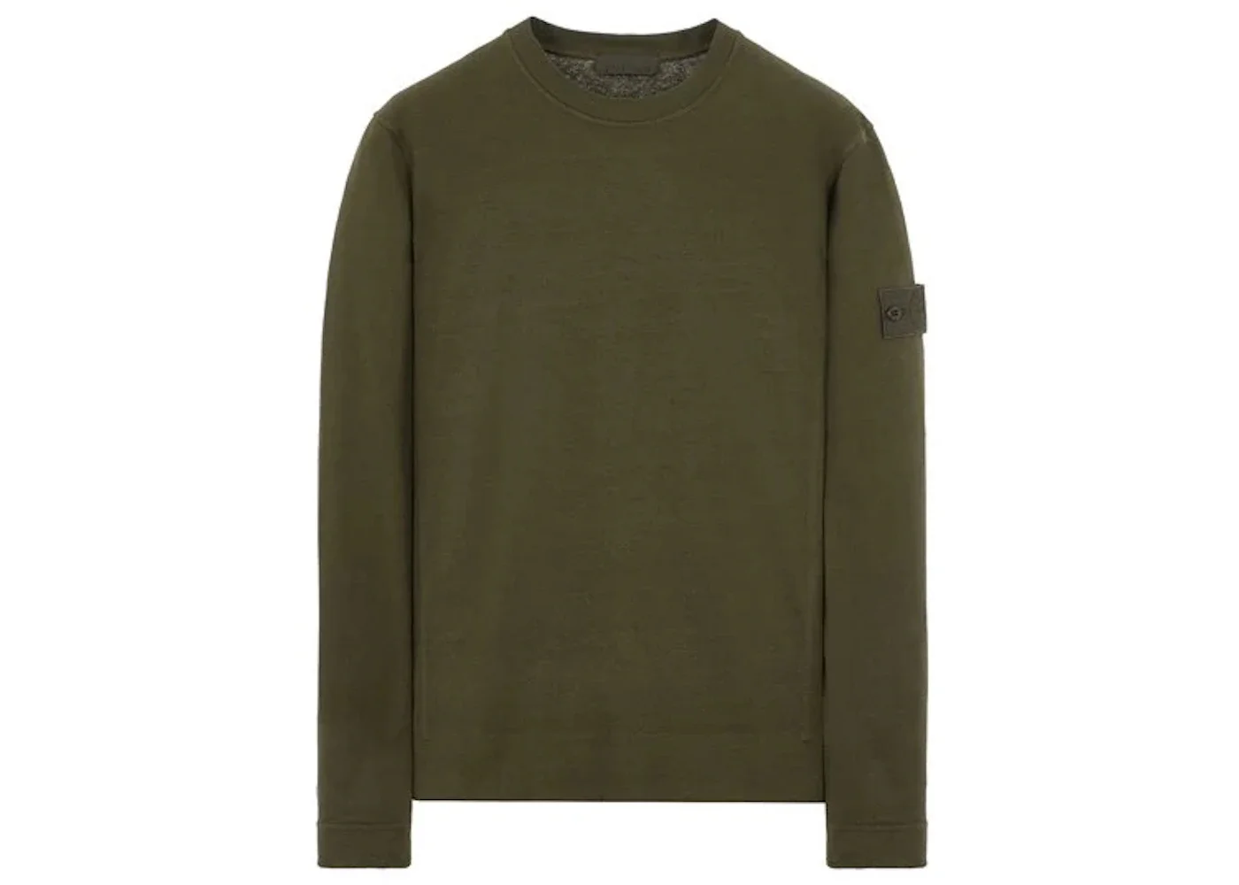 Stone Island 611F3 Felpa Ghost Crewneck Military Green - 1