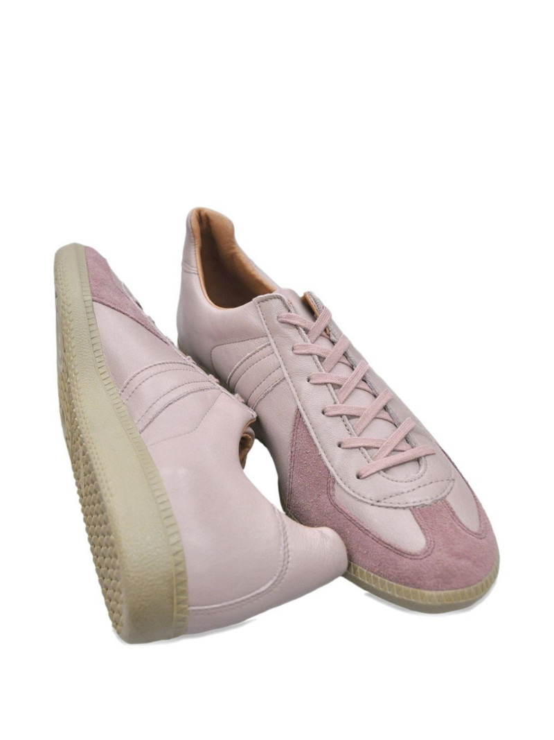 German Military suede panelled low-top sneakers 3