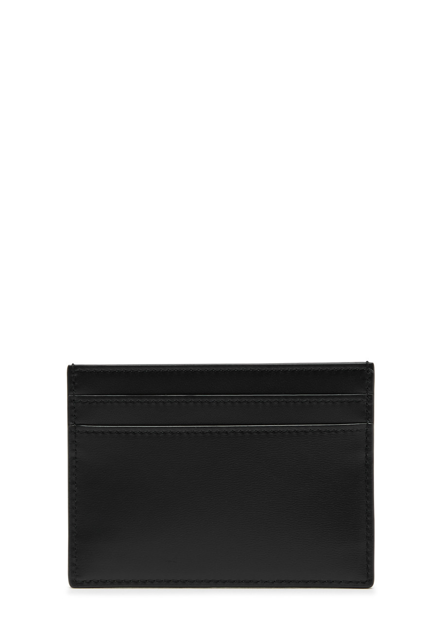 Saint Laurent Cassandre Leather Card Holder - 2