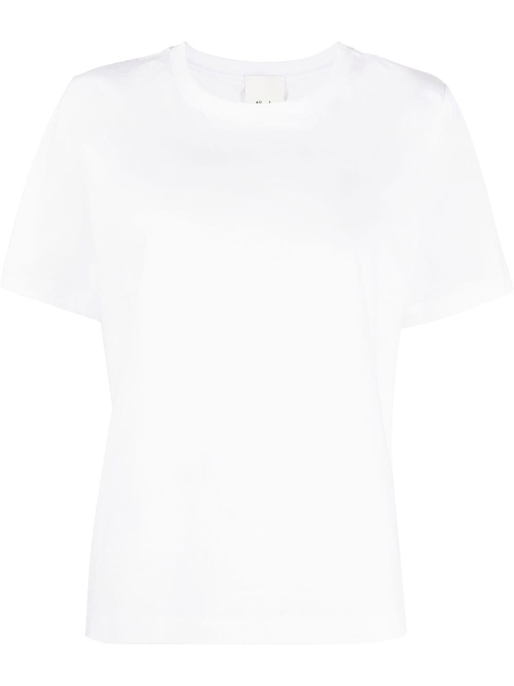 round-neck short-sleeve T-shirt - 1