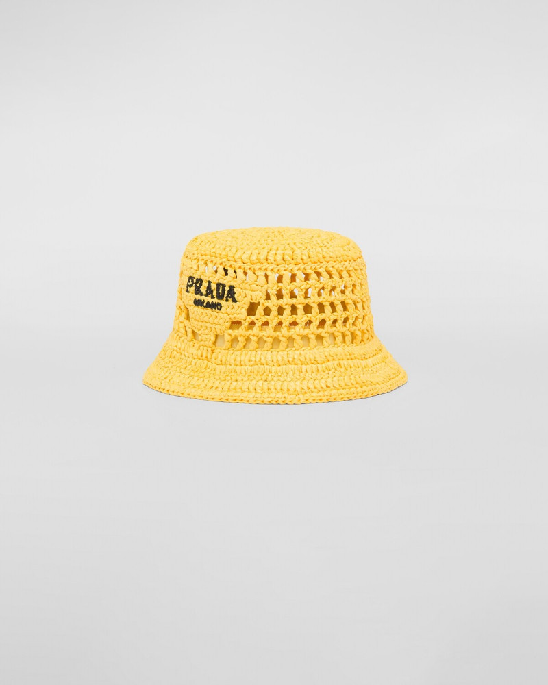 Raffia bucket hat 1