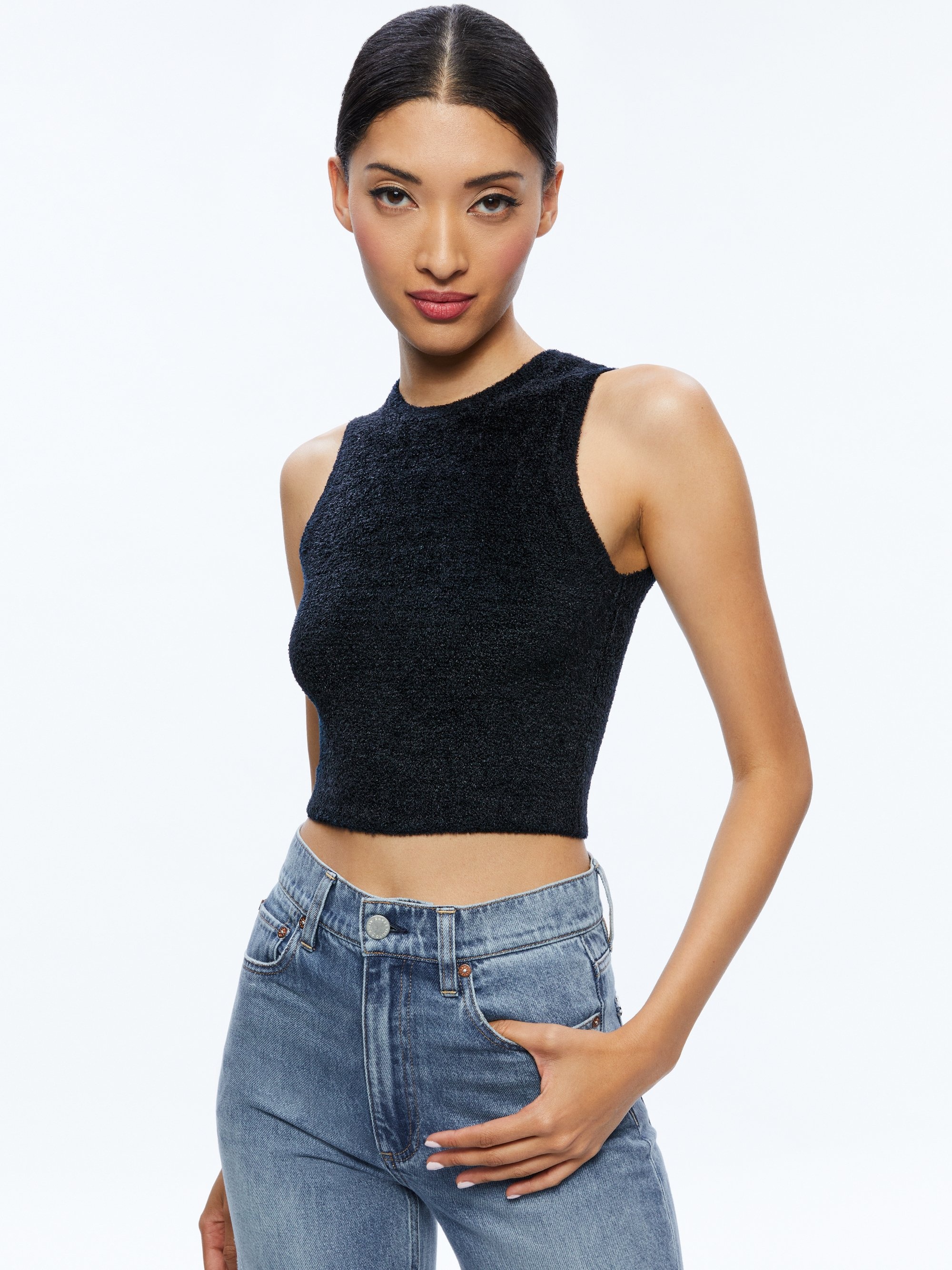 AMITY SLEEVELESS CROPPED TANK - 2