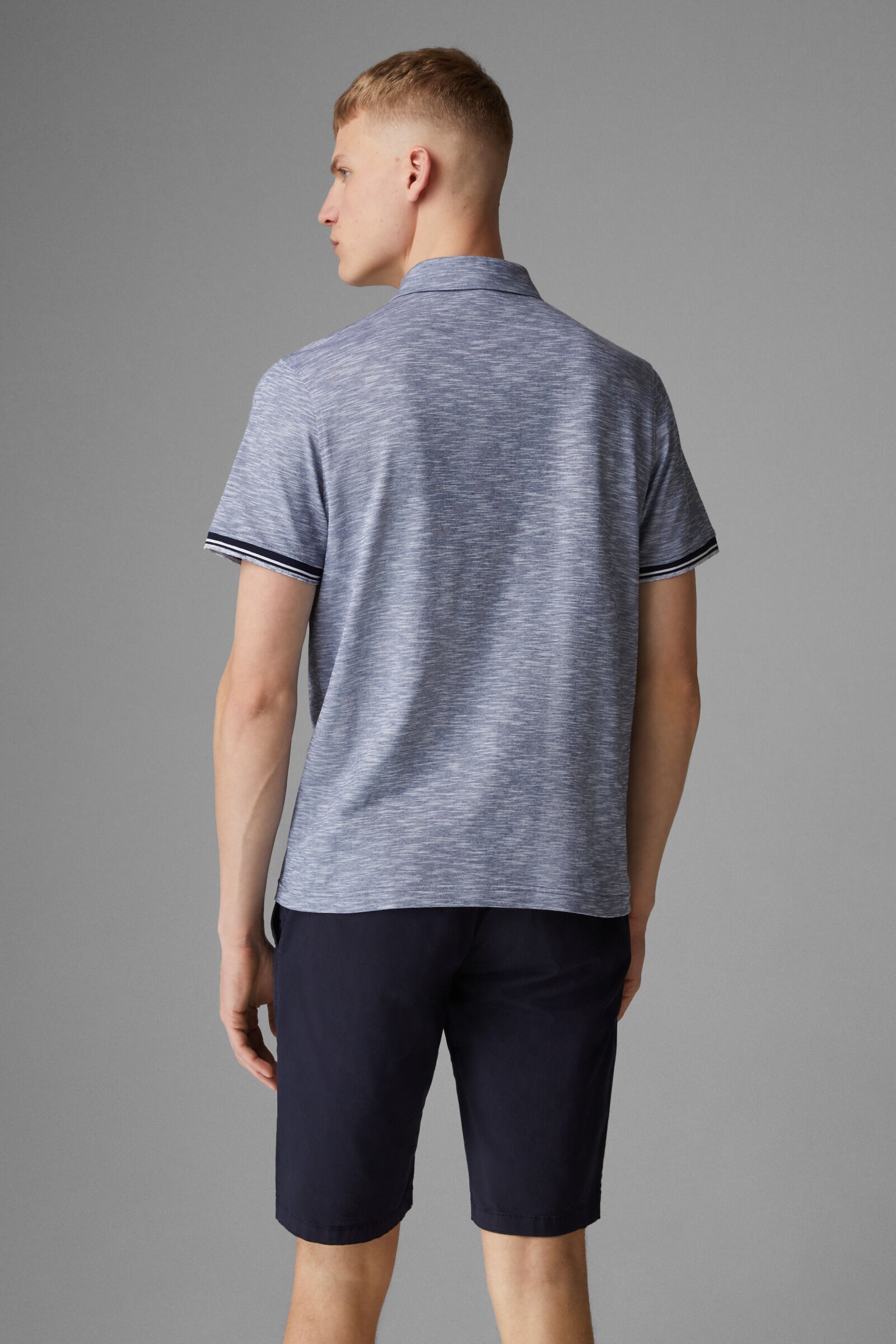 Samu Polo shirt in Navy blue - 3