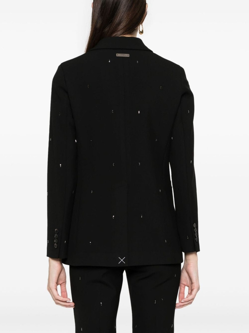 crystal-embellished single-breasted blazer 4