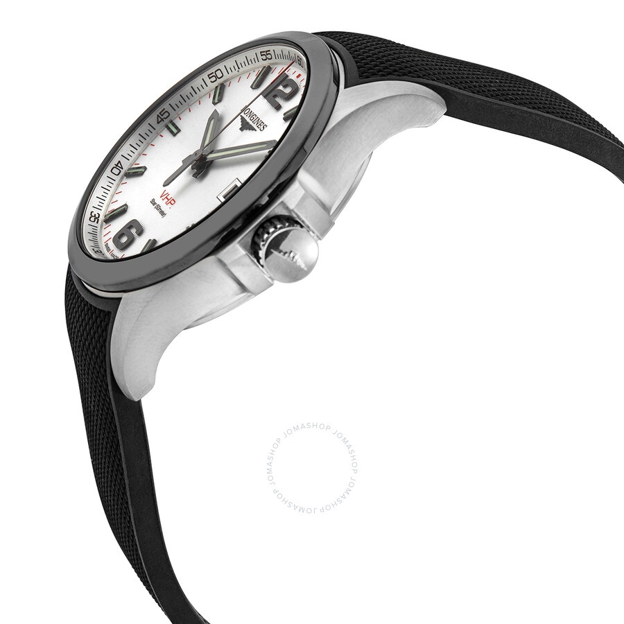 Longines Conquest V.H.P. Perpetual Quartz Silver Dial Men's Watch L3.729.4.76.9 - 2