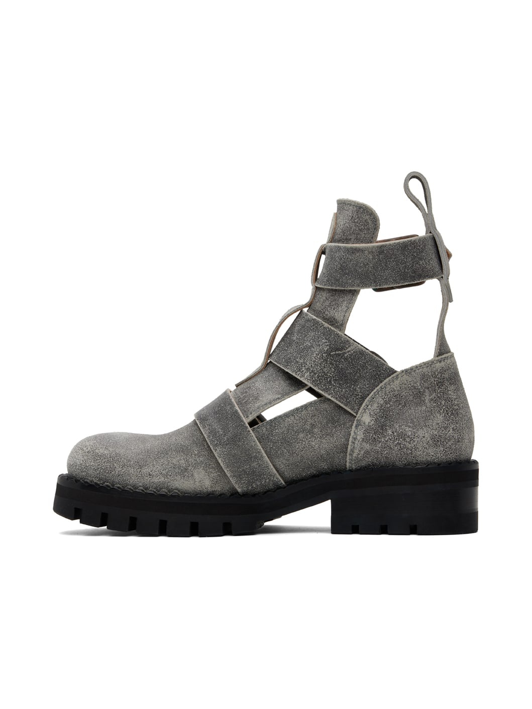 Gray Rome Boots - 3