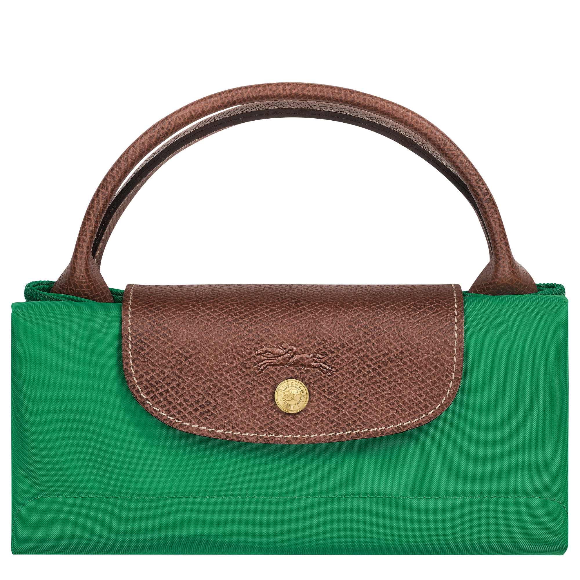 Le Pliage Original S Travel bag Green - Recycled canvas - 7