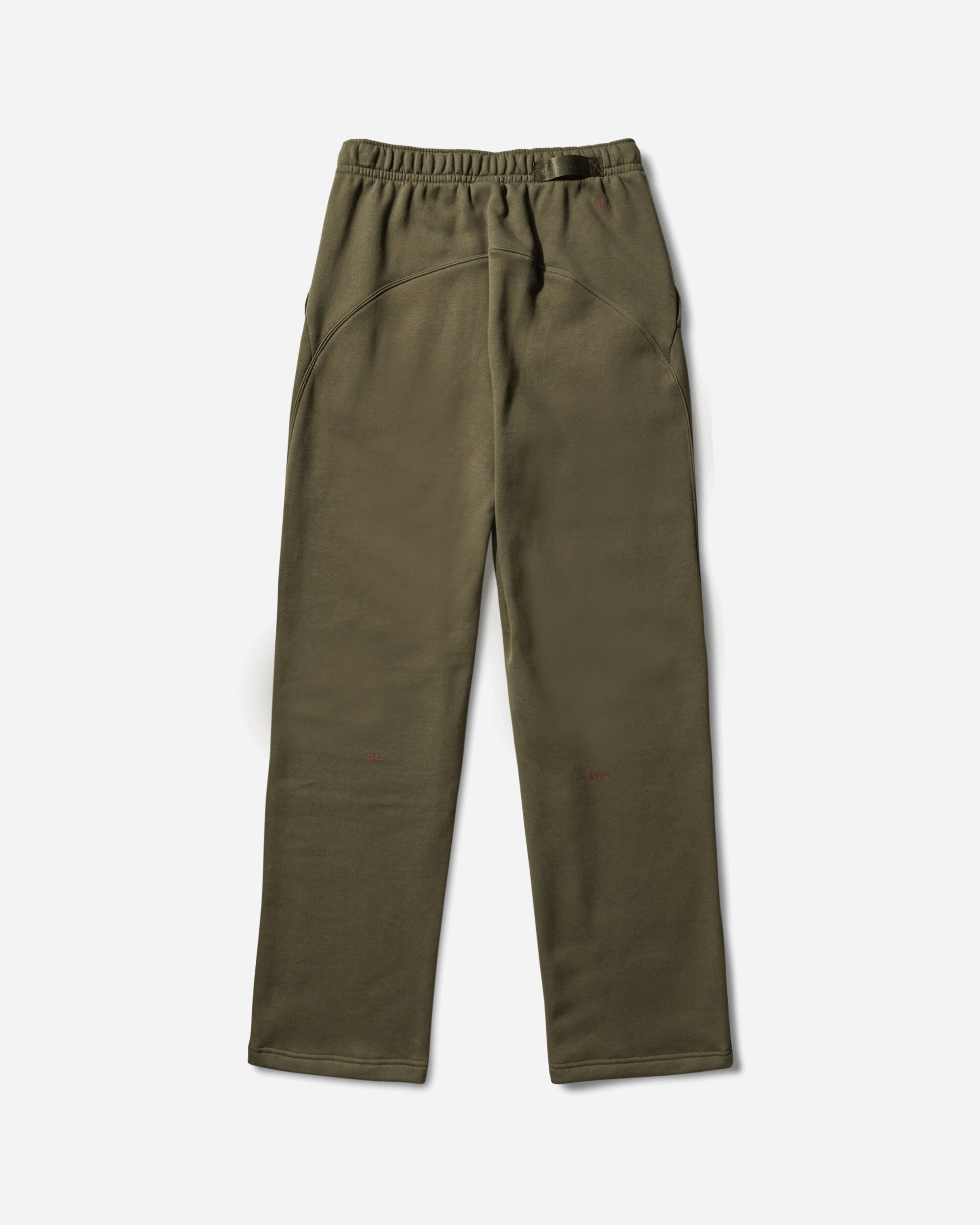 Men's NOCTA Open Hem Fleece Pants Cargo Khaki - 2