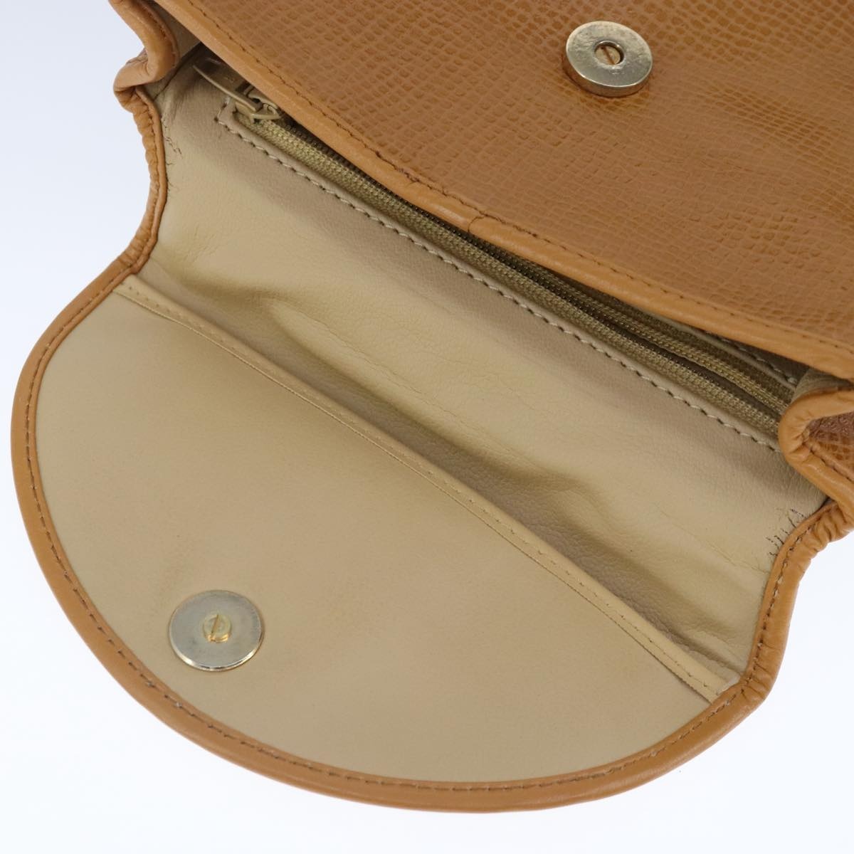 DIOR Hand Bag Leather Brown - 10