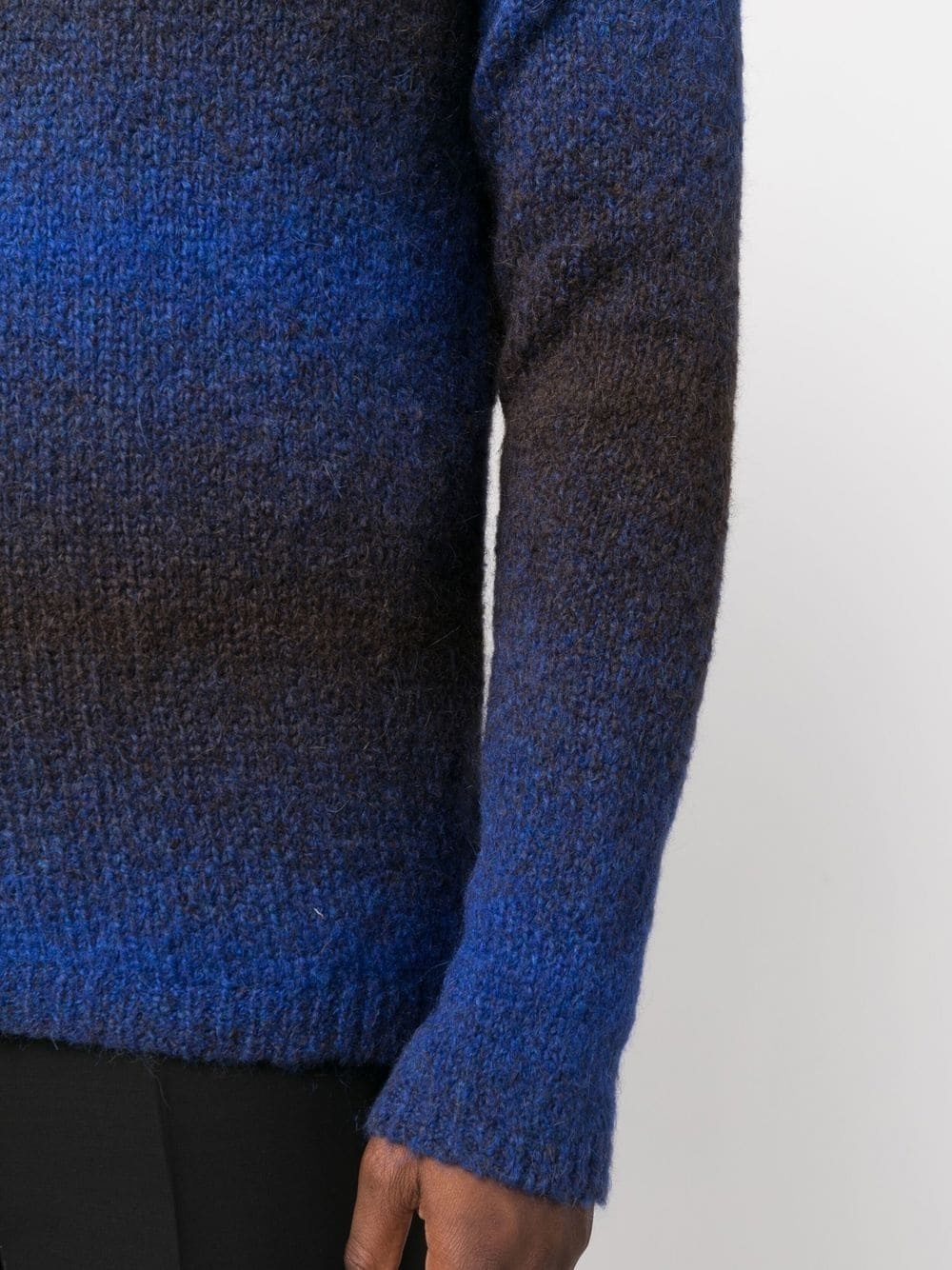 knitted crew-neck jumper - 5