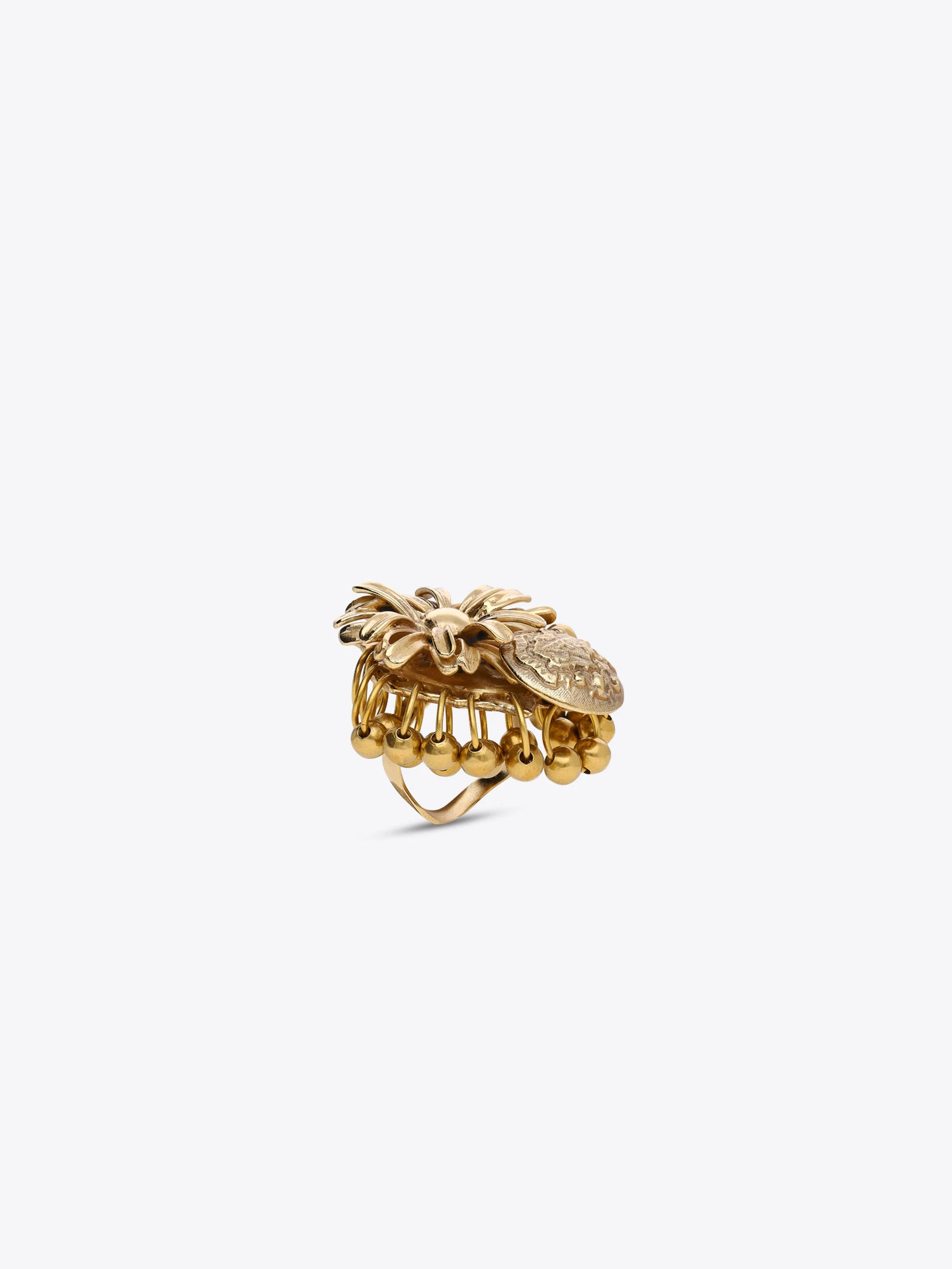 LAYERED BRASS RING - 1