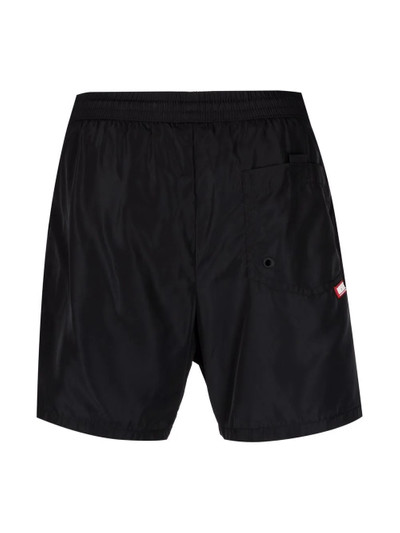 Diesel logo-patch swim shorts outlook