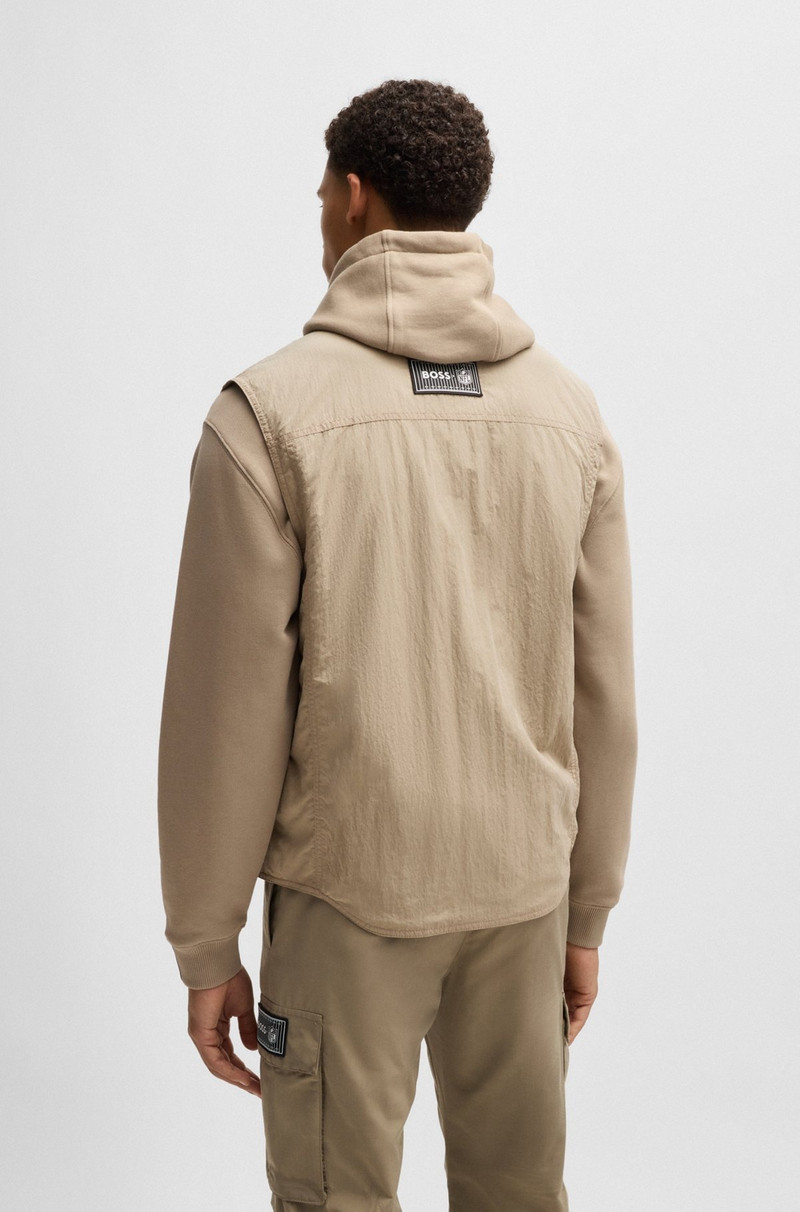 BOSS X NFL WATER-REPELLENT GILET WITH SPECIAL BRANDING 4