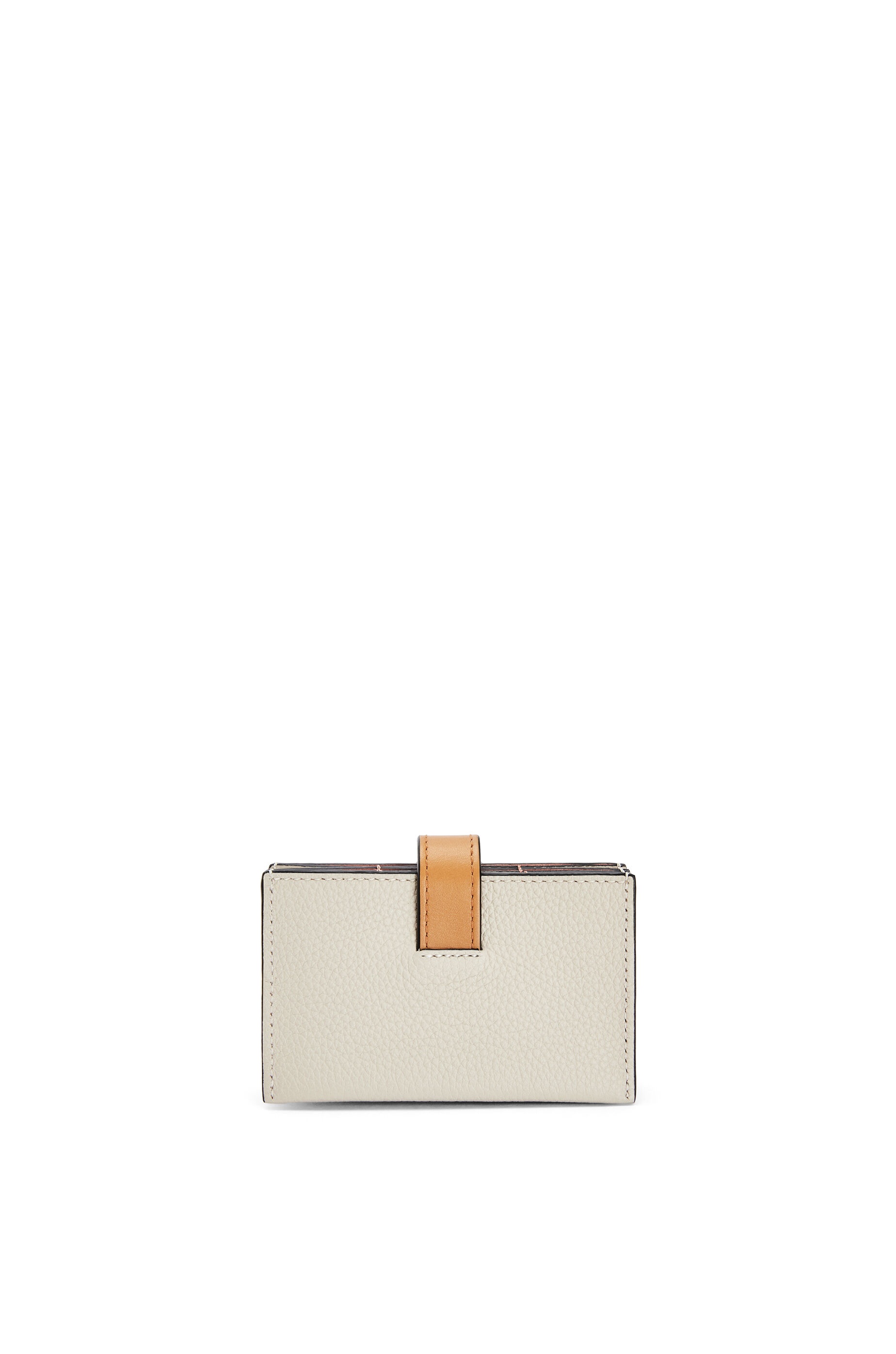 Accordeon cardholder in soft grained calfskin - 2