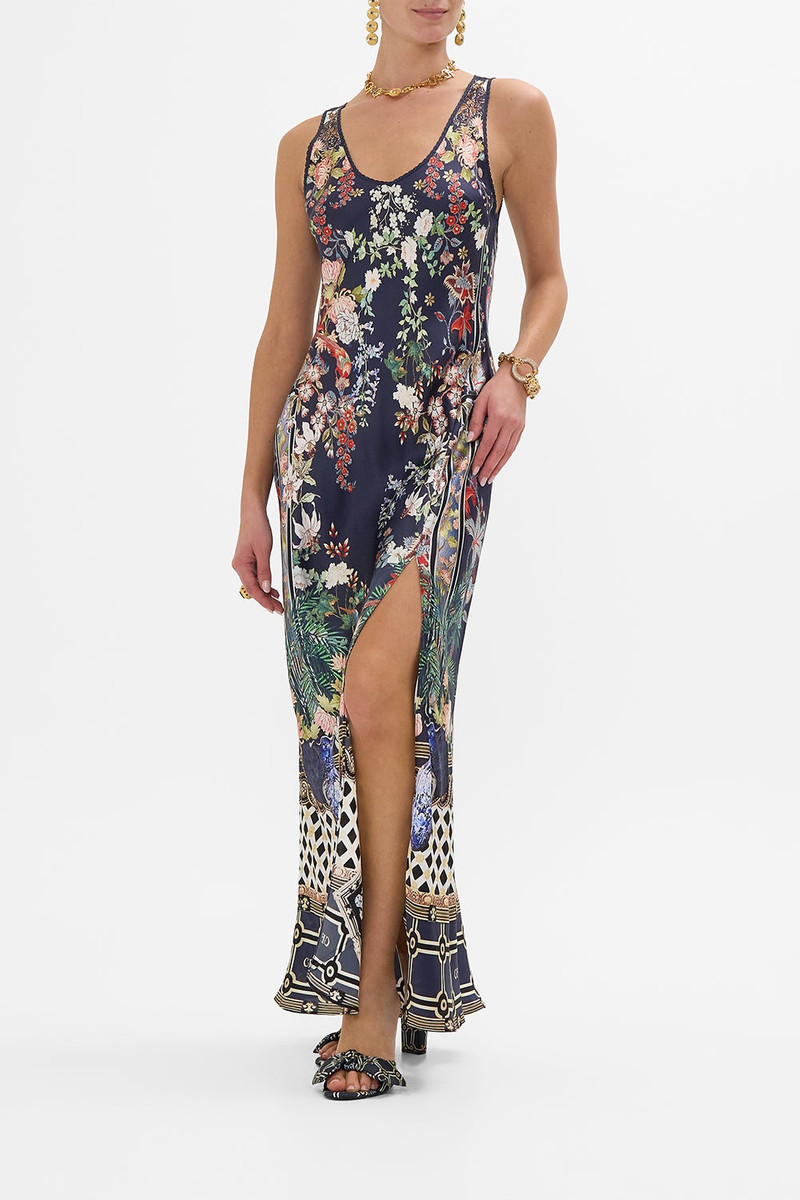 BIAS CUT TANK DRESS - 1