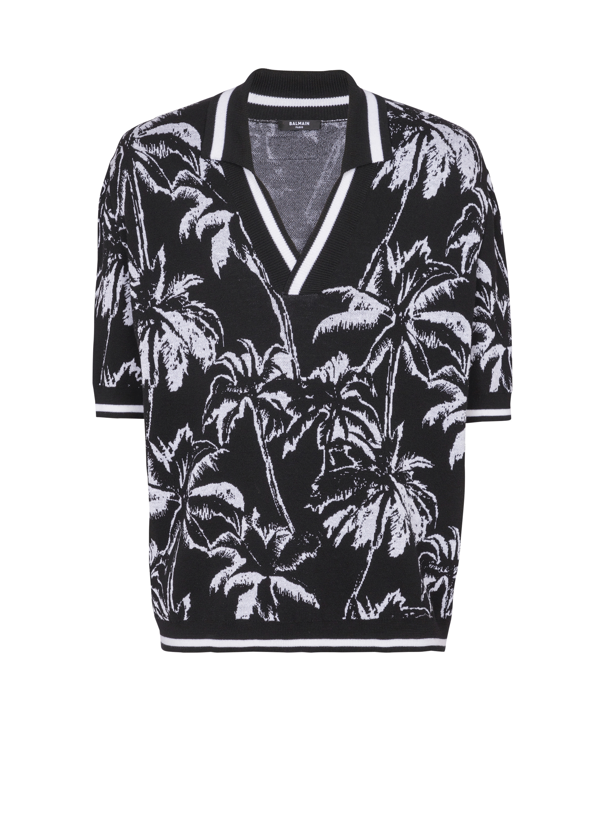 Palm knit polo - 1