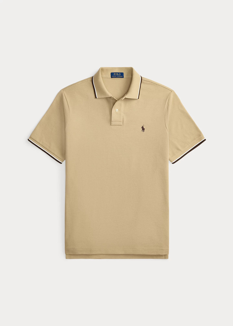 Classic Fit Mesh Polo Shirt 1