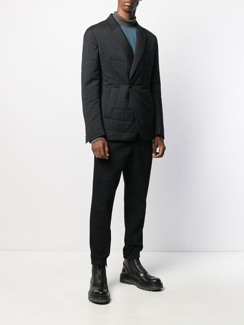 ZEGNA drawstring tapered jeans outlook