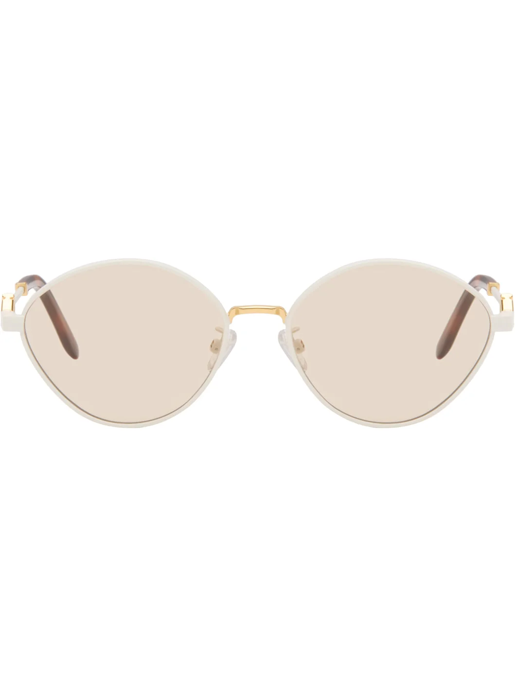 White FF Diamonds Sunglasses - 1