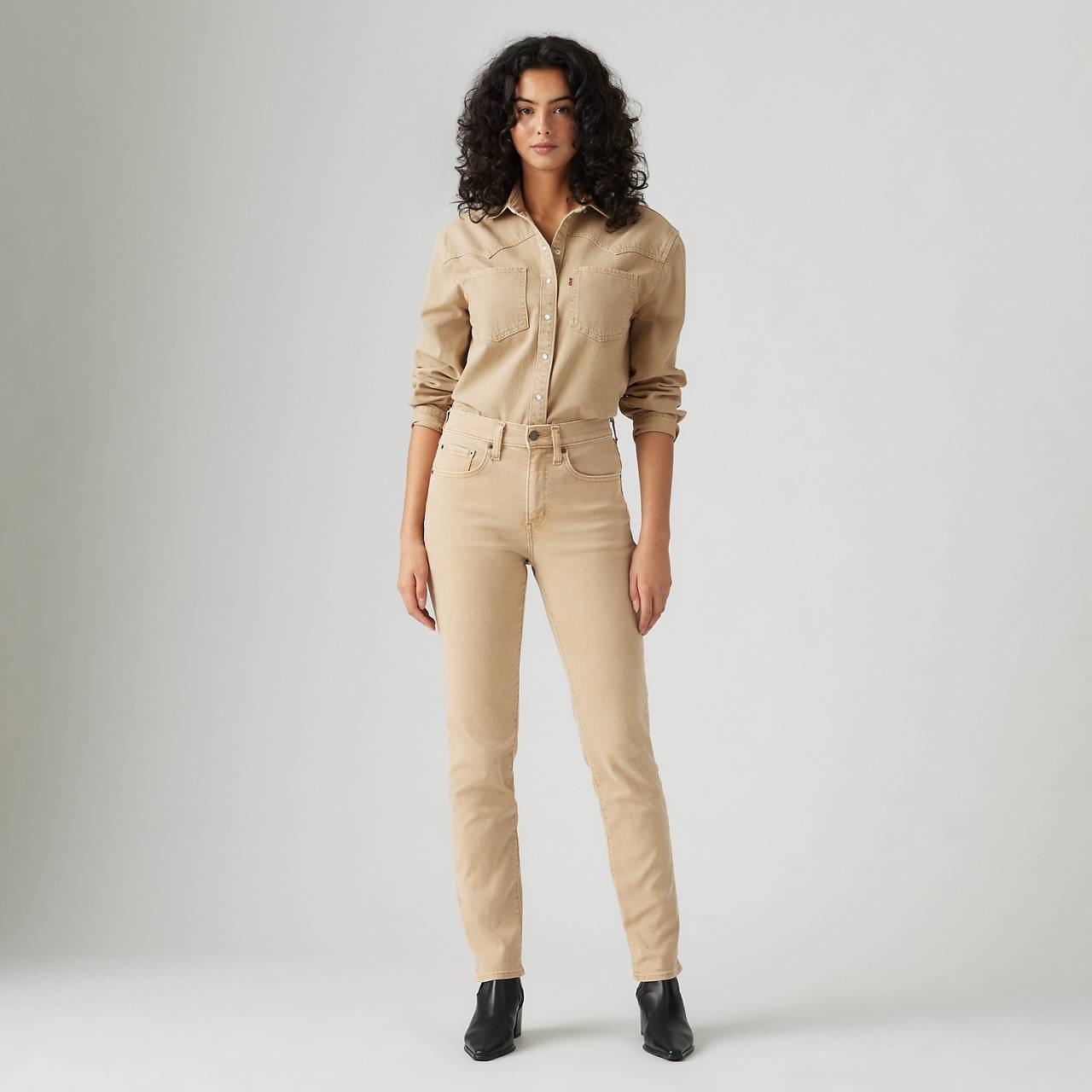 724 HIGH RISE STRAIGHT WOMEN'S JEANS - 2