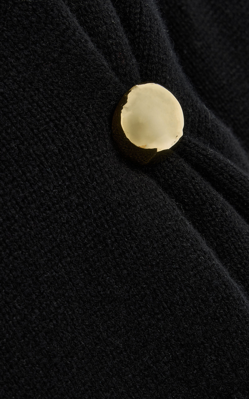 Bill Draped Cashmere 스웨터 검정 5