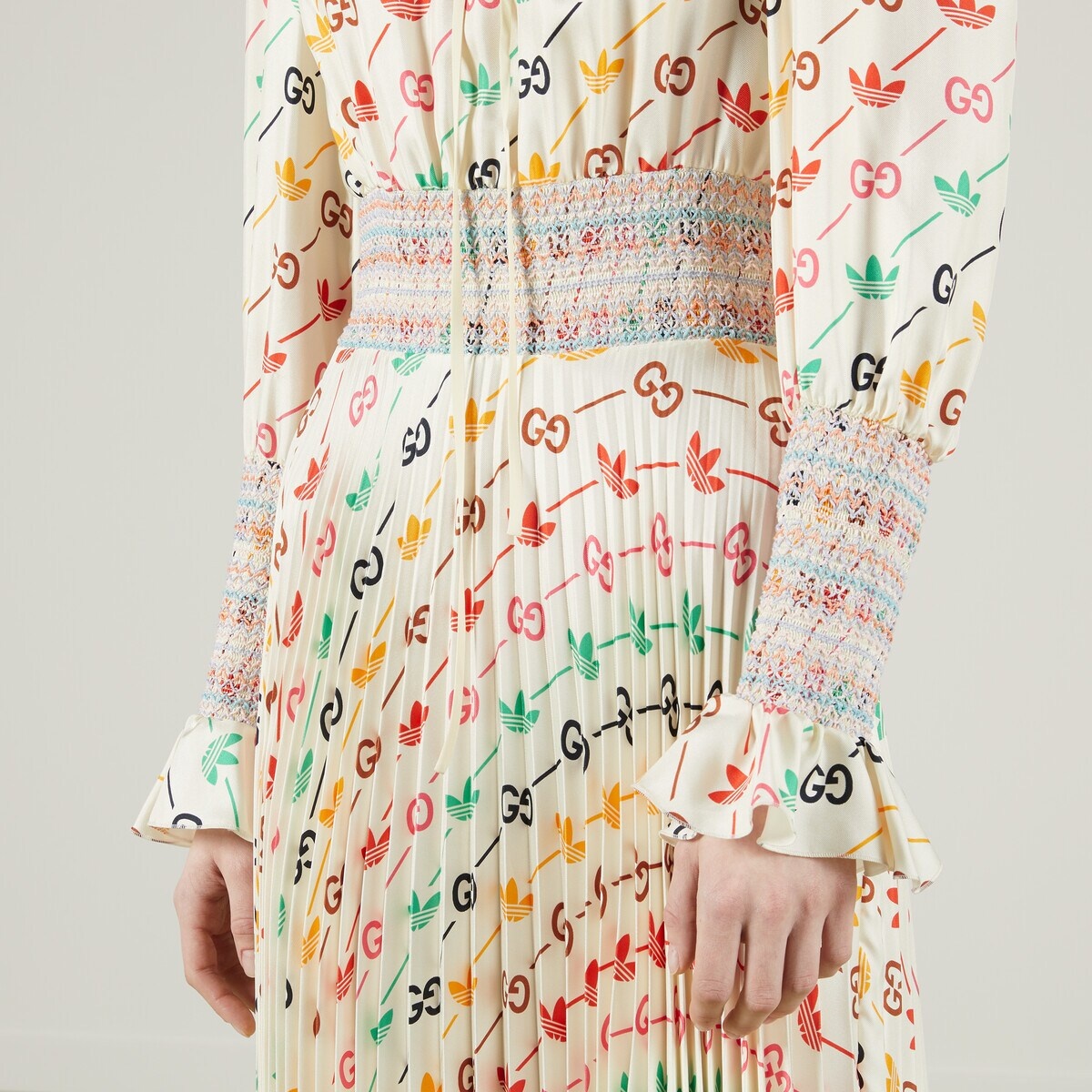 adidas x Gucci GG Trefoil stripe dress - 4
