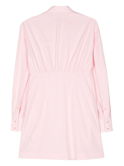 DSQUARED2 bib-collar cotton dress outlook