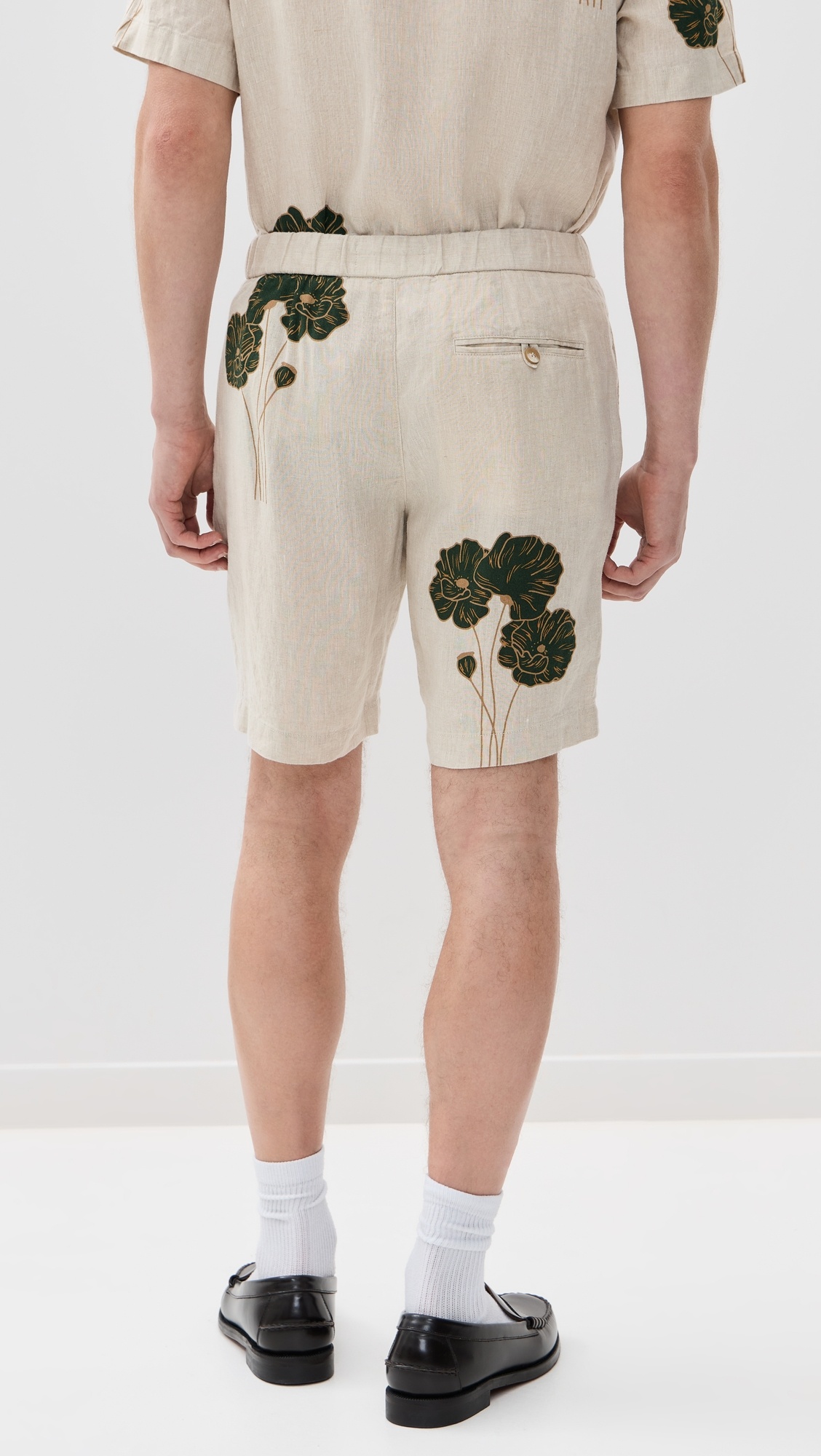 Felipe Linen Shorts - 2