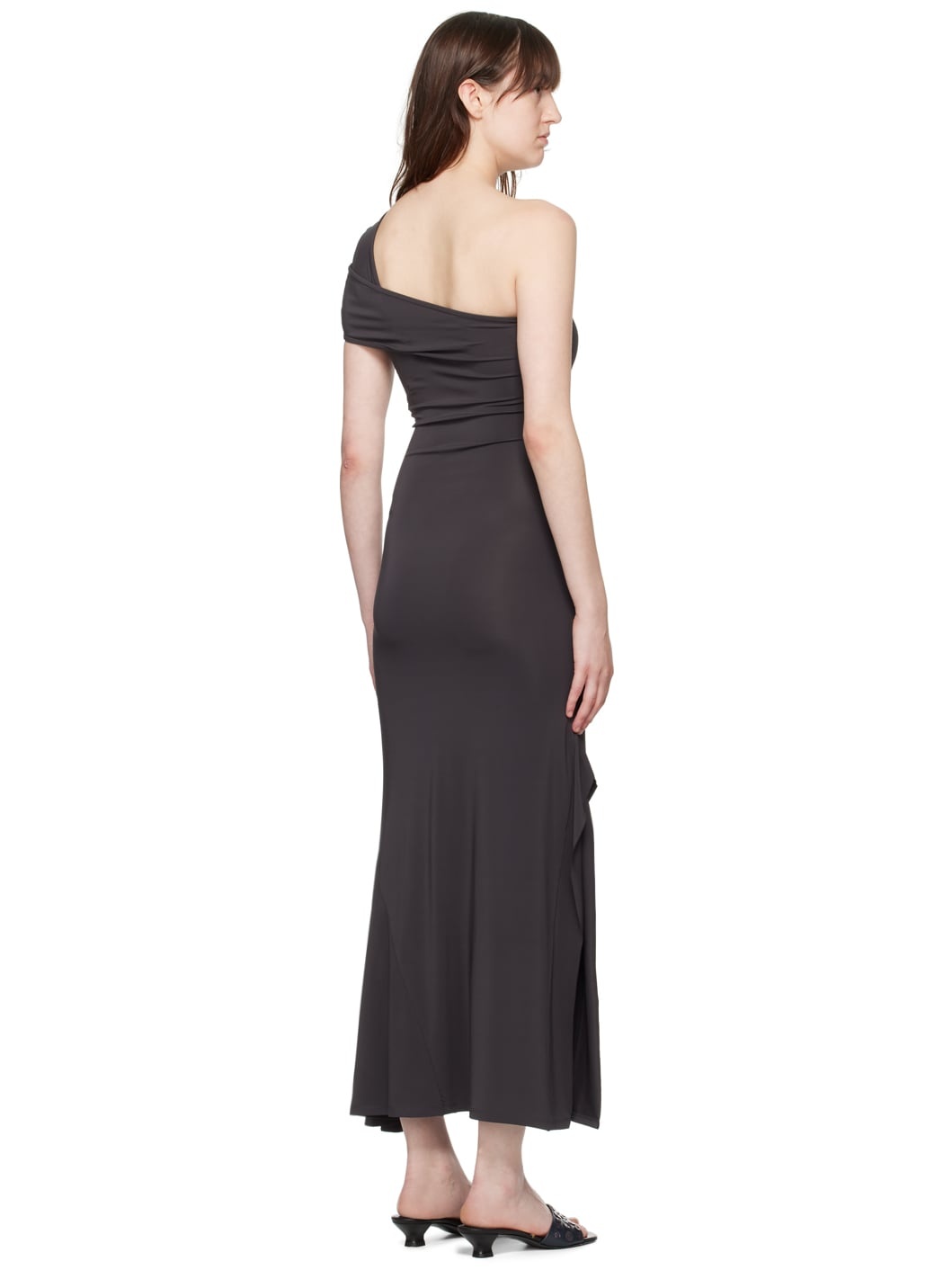 Gray Howa Maxi Dress - 3