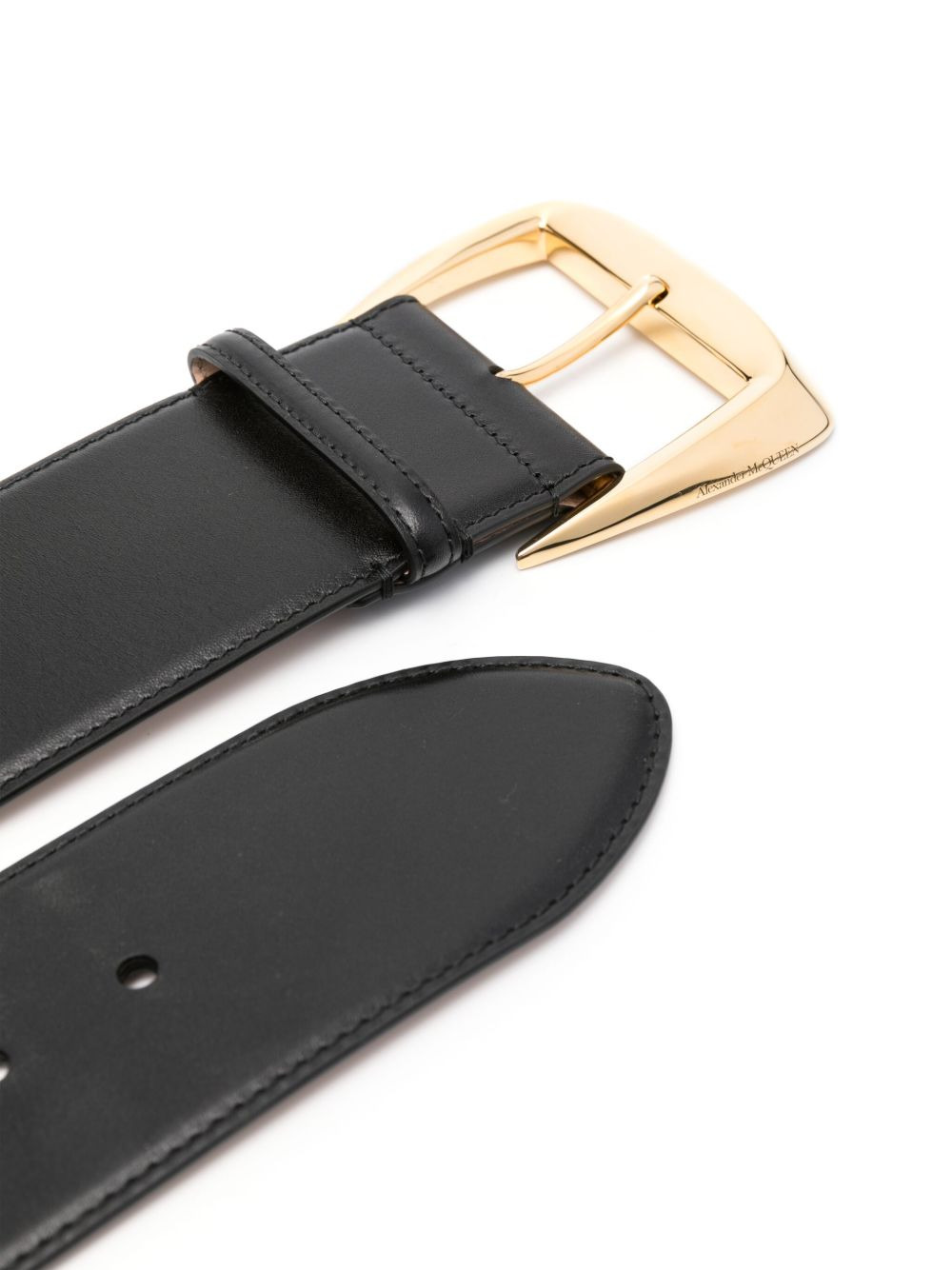 Geometric Buckle waist belt - 2