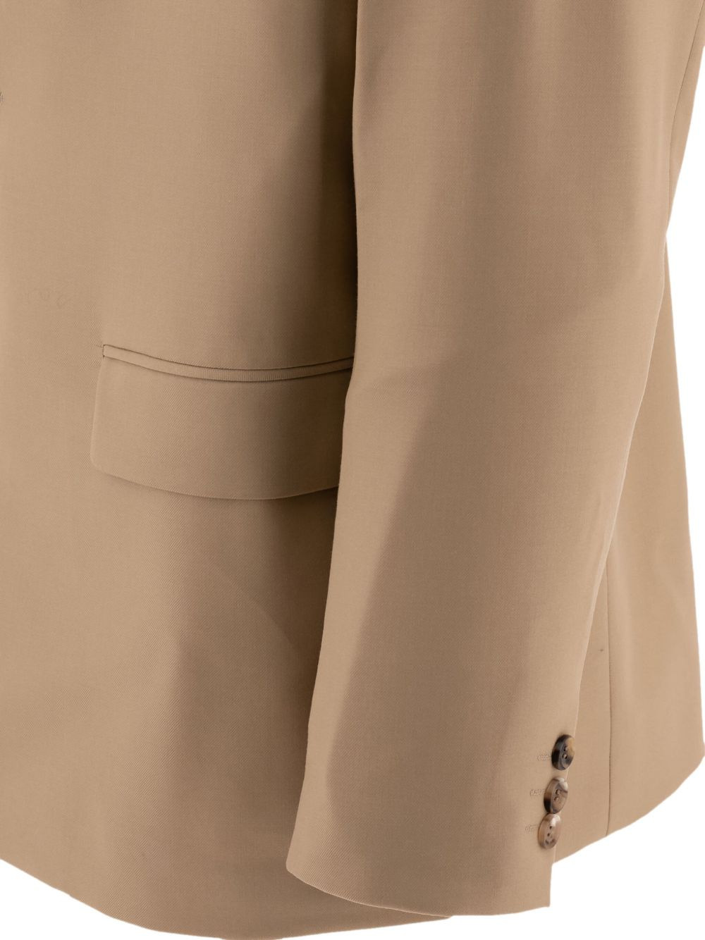 wool single-breasted blazer - 4