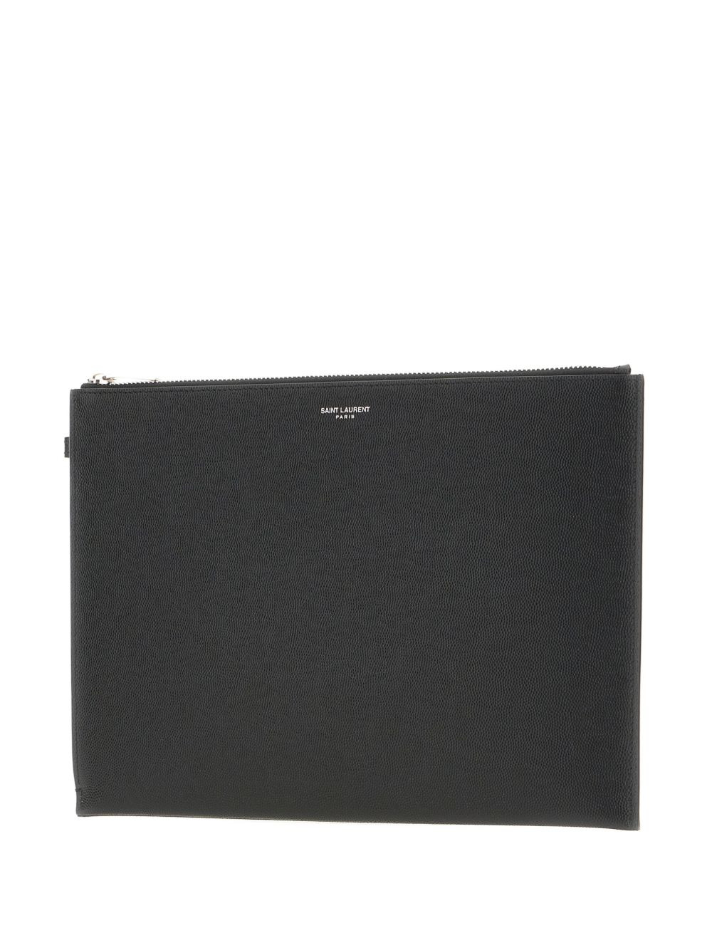 logo zipped clutch - 3