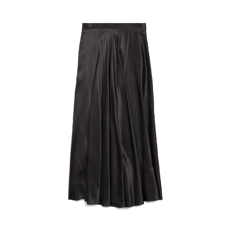 BALENCIAGA Women's Asymmetric Skirt  in Black outlook