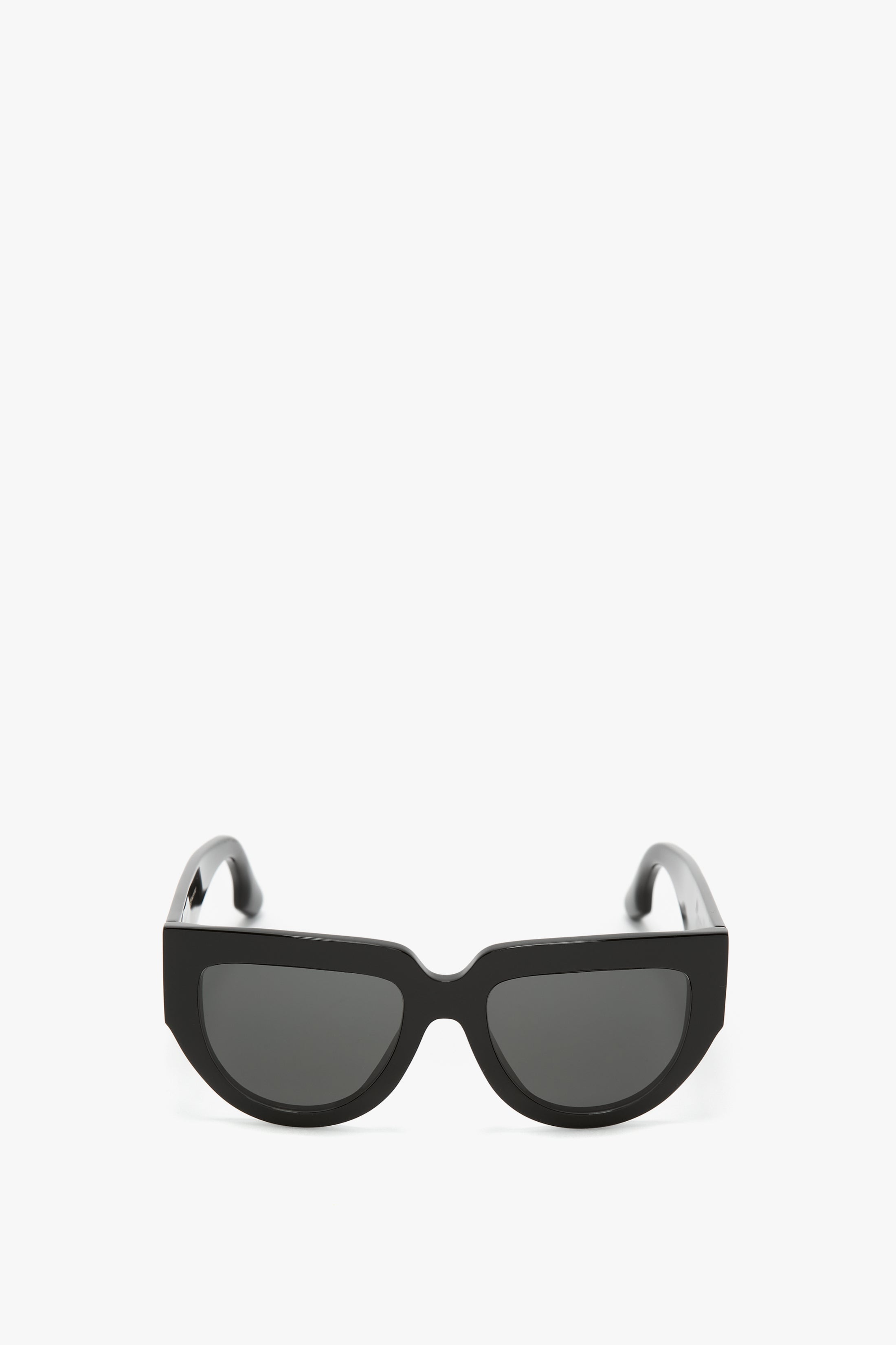 Soft Square Acetate Sunglasses In Black - 1