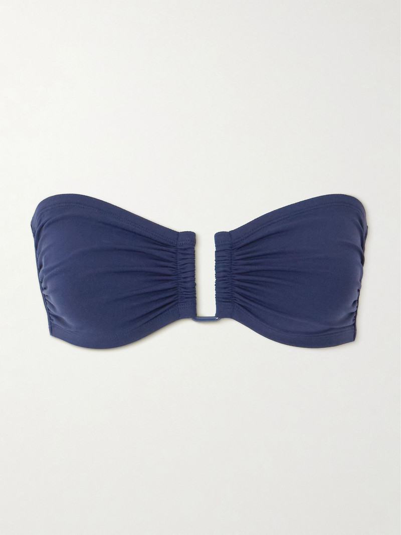 Les Essentiels Show bandeau bikini top Navy 1