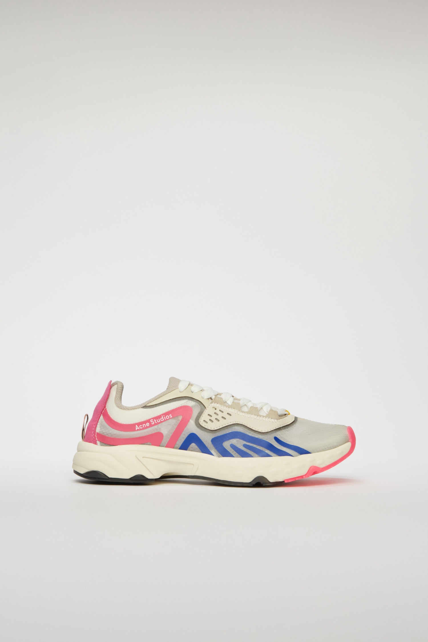 Trail sneakers white/blue/pink - 1