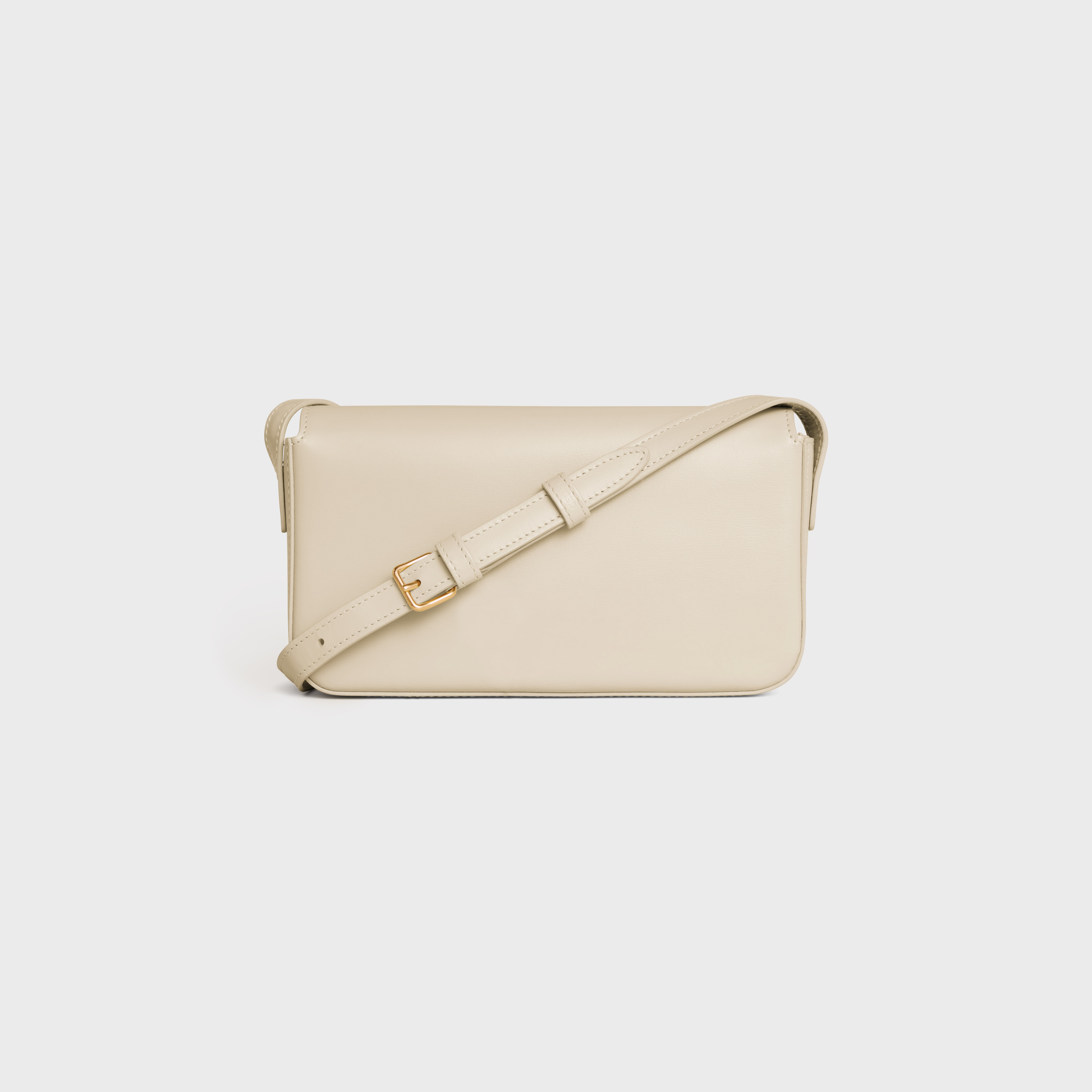 SHOULDER BAG CLAUDE in shiny calfskin - 3