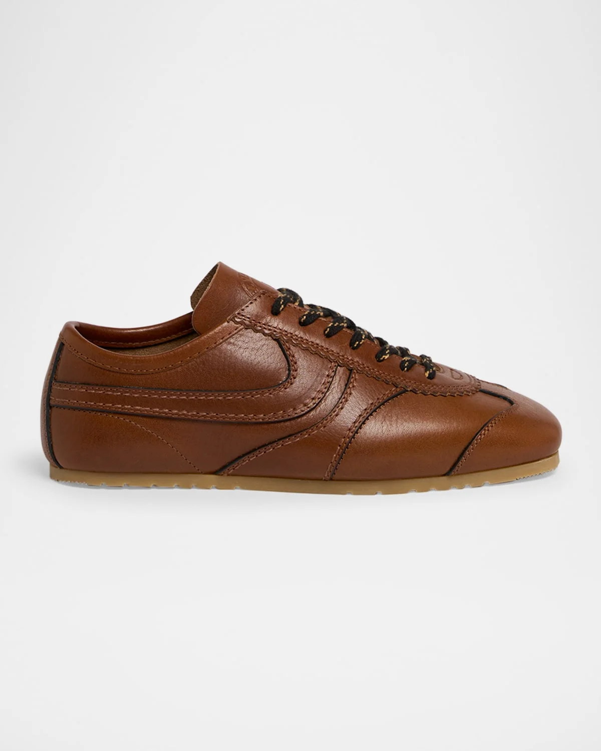 Dustin Calf Leather Retro Sneakers - 1