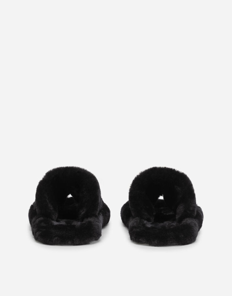 Faux fur sliders 3