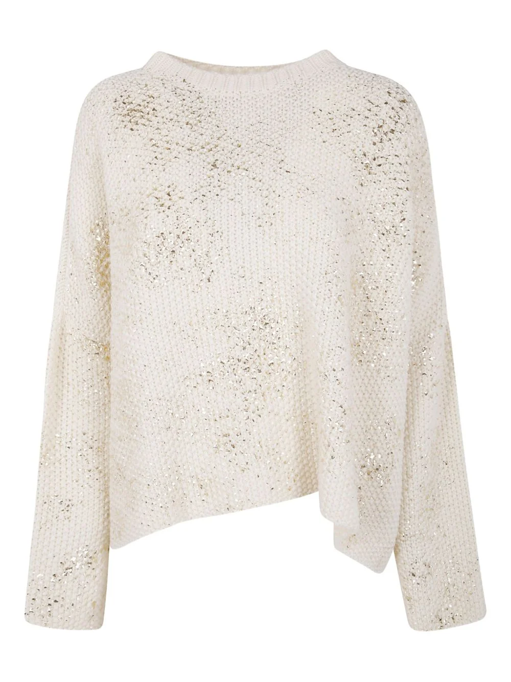 sequin-embellished sweater - 1